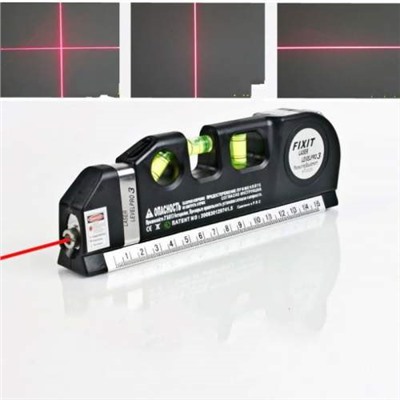 Лазерный уровень 4 в 1 Fixit Laser Level Pro 3 с рулеткой