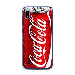 Силиконовый чехол Кока Кола на Samsung Galaxy A10