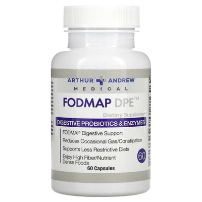 Arthur Andrew Medical FODMAP DPE, 60 капсул