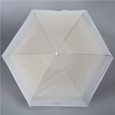 Зонт механический «Градиент», эпонж, 5 сложений, 6 спиц, R = 44 см, цвет МИКС