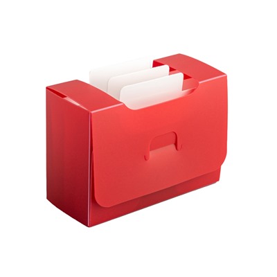 Картотека UniqCardFile Standart 40 mm (красный) арт.UCF St40_red РРЦ 129 руб.