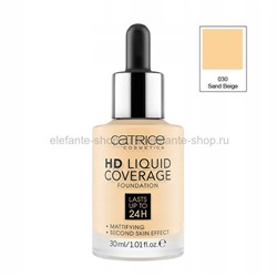 Тональная основа Catrice HD Liquid Coverage Foundation #030 (KO)