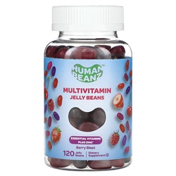 Human Beanz Мультивитаминные желейные бобы, Berry Blast, 120 желейных бобов