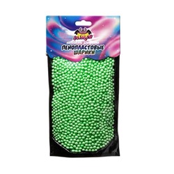 Наполнение для слайма ТМ "Slimer" "Пенопластовые шарики" 4мм зеленый, пастель арт.SSS30-11