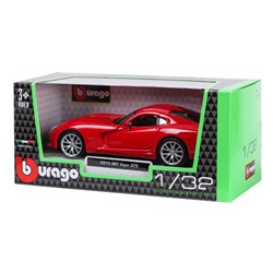 BBurago. Модель "Dodge Viper GTS" 1:32 металл. подв. элем. арт.18-43033