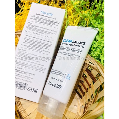 Пилинг-гель MeLoSo Clear Balance Hyaluron Aqua Peeling Gel (78)