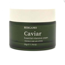 Bergamo Caviar Essential Intensive Cream Крем для лица с экстрактом икры