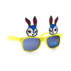 Детские солнцезащитные очки 2201 зайка желтый
