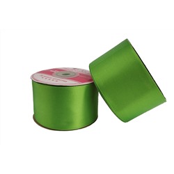 Однотонная атласная лента (светло-зеленый), 50мм * 30 ярдов (+-1)