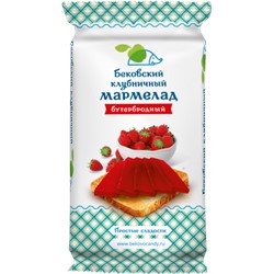 Бековский клубничный бутербродный мармелад, 270 грамм