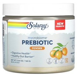 Solaray Mycrobiome Пребиотический Порошок, Натуральный Цитрус - 160 г - Solaray