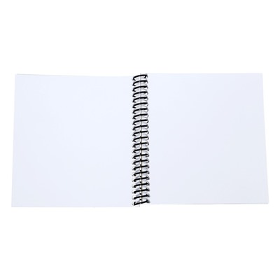 Скетчбук для карандаша А6+ 64 листа на гребне "Кот", обложка картон, твёрдая подложка, глянцевая ламинация, блок 60 г/м2