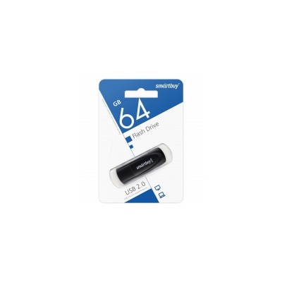 64Gb Smartbuy Scout Black USB2.0 (SB064GB2SCK)
