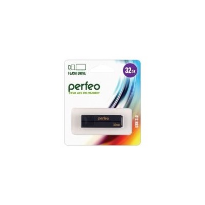 32Gb Perfeo C01G2 Black USB 2.0 (PF-C01G2B032)