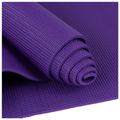 Коврик для йоги Sangh, 173×61×0,5 см, цвет фиолетовый