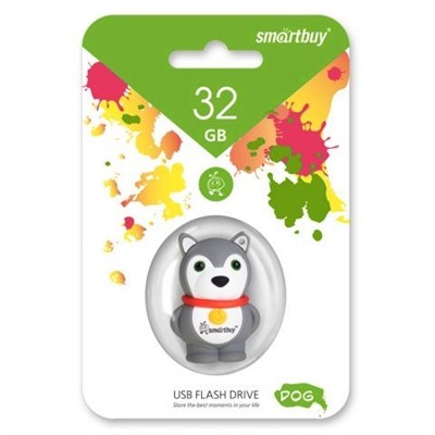 32Gb SmartBuy Wild series Dog Grey (SB32GBDgr)