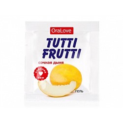 OraLove Лубрикант Tutti-Frutti сочная дыня, 4гр