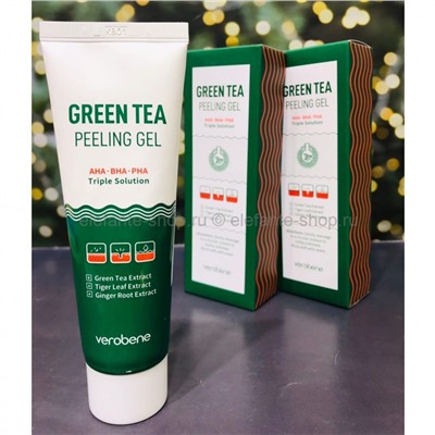 Гель для умывания Verobene Green Tea Peeling Gel, 70 гр (125)