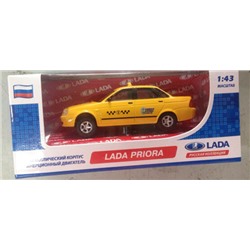 CARLINE. 1:43 Лада Priora арт.GT7805 инерционная (в коробке)