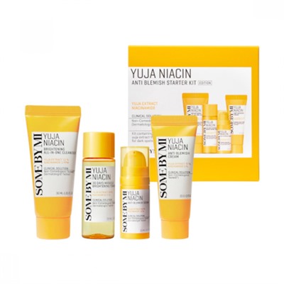 Some By Mi Набор миниатюр с юдзу Yuja Niacin Anti Blemish Starter Kit