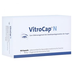 VitroCap N Kapseln Витрокап капсулы для зрения при покраснении и жжении в глазах, 90 шт