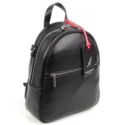 Женский кожаный рюкзак Sergio Valentini SV-SZ762/A Блек