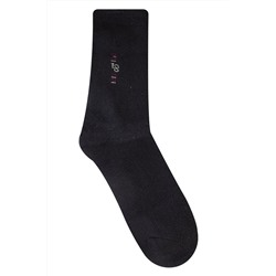 166882 Термо махровые носки мод.А-003 цв. чёрный