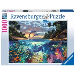 Ravensburger. Пазл карт. 1000 арт.19145 "Коралловый залив"