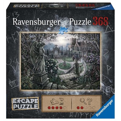 Ravensburger. Пазл-квест 368 "Полночь в саду" арт.17278