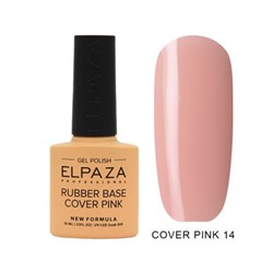 Elpaza  Rubber Base Cover Pink 14    10 мл