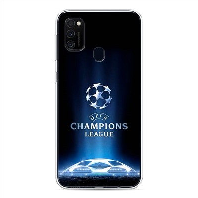 Силиконовый чехол UEFA Champions League на Samsung Galaxy M21