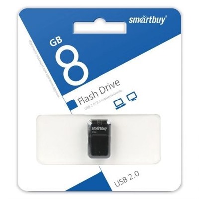 8Gb SmartBuy Art Black USB2.0 (SB8GBAK)