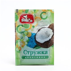 Кокосовая стружка голубая "Preston", 40 г