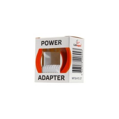 Зарядное устройство Cablexpert MP3A-PC-07 100/220V->5V, 1A USB, белое