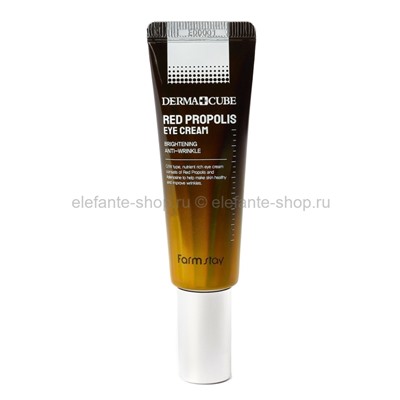 Крем для кожи вокруг глаз FarmStay Derma Cube Red Propolis Eye Cream 50ml (13)