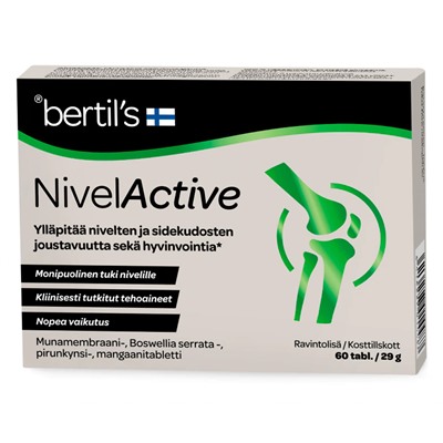 Bertils NivelActive Для суставов 60 табл.