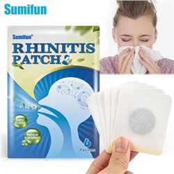 Пластыри для лечения ринита и заложенности носа Sumifun Rhinitis Patch, 6шт