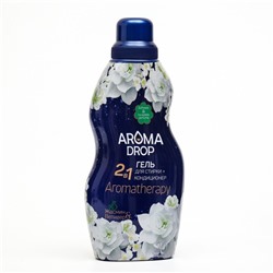 Гель для стирки 2 в 1 AROMA DROP Aromatherapy "Жасмин и Ветивер", 1000 г