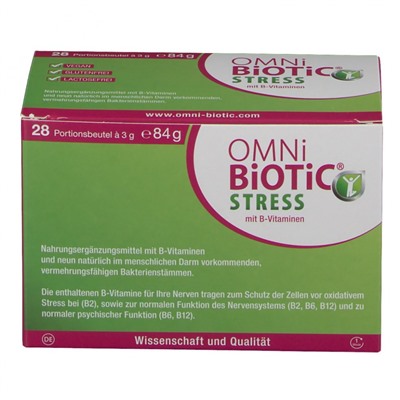 OMNi BiOTiC SR-9 Омни Биотик при стрессах, расстройствах и тревоге, 28 саше
