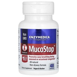 Enzymedica MucoStop - 48 капсул - Enzymedica