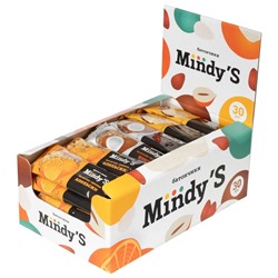 Mindy`S мюсли 30шт (блок три вида по 10шт Кокос, Банан, Апельсин) 350г