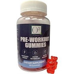Amazing Pre-Workout Gummies L-Carnitine Tartrate Boost Metabolism Increase Energy Promote Fast Recovery