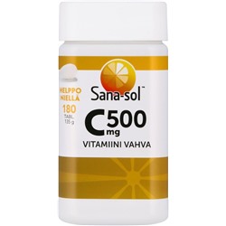 Таблетки содержащие витамин C "Sana-sol" С 500 mg 180 шт