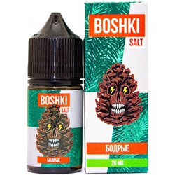 Boshki Жидкость для заправки Salt 30ml 20mg бодрые