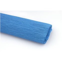 Гофрированная бумага (синий) 50см*2,5м , упак. 1шт