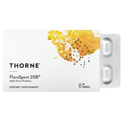 Thorne FloraSport 20B - Пробиотики - 30 капсул - Thorne