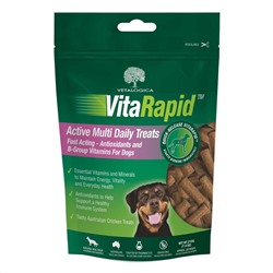 Vetalogica VitaRapid Active Multi Daily Treats für Hunde - 210g (7.4oz)