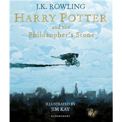 Книга иллюстр."Harry Potter & Philosopher’s Stone" (Гарри Поттер и философский камень) мягк. обл.