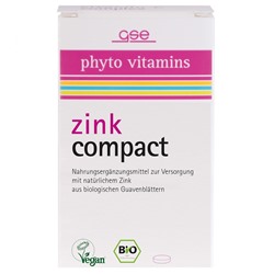 phyto (фито) vitamins Zink Compact 60 шт