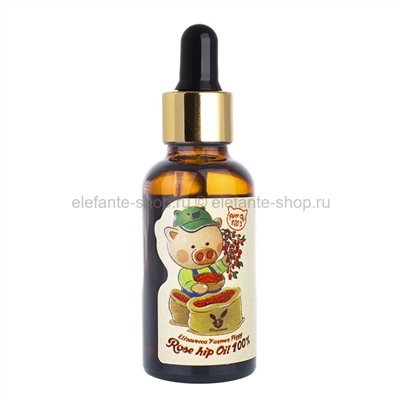 Масло шиповника Elizavecca Farmer Piggy Rose Hip Oil 100% 30ml (51)